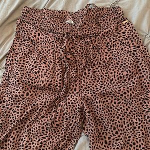 PINK Cheetah Print Pants